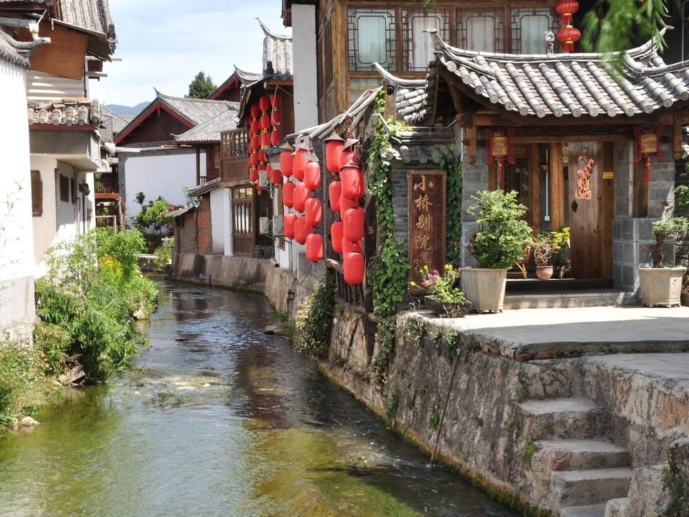 Golden Waterfront Inn Lijiang  Buitenkant foto